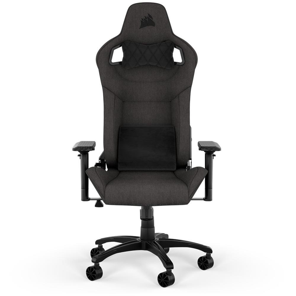 Cadeira Gamer Corsair T3 Rush 2023, Até 120Kg, Com Almofadas, Reclinável, Apoio de Braços 4D, Preto e Cinza - CF-9010057-WW - view 2