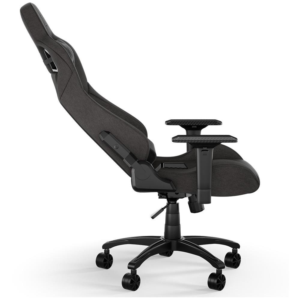 Cadeira Gamer ( Balão.info) T3 ( Balão.info) 2023, Até 120Kg, Com Almofadas, Reclinável, Apoio de Braços 4D, Preto e Cinza - CF-( Balão.info)-WW - foto 5