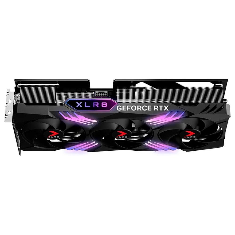 Placa de Vídeo RTX 4070 Ti XLR8 Gaming Verto TF OC PNY NVIDIA GeForce, 12GB GDDR6X, DLSS 3, Ray Tracing - VCG4070T12TFXXPB1-O Placa de Vídeo RTX 4070 Ti XLR8 Gaming Verto TF OC PNY NVIDIA GeForce, 12GB GDDR6X, DLSS 3, Ray Tracing - VCG4070T12TFXXPB1-O