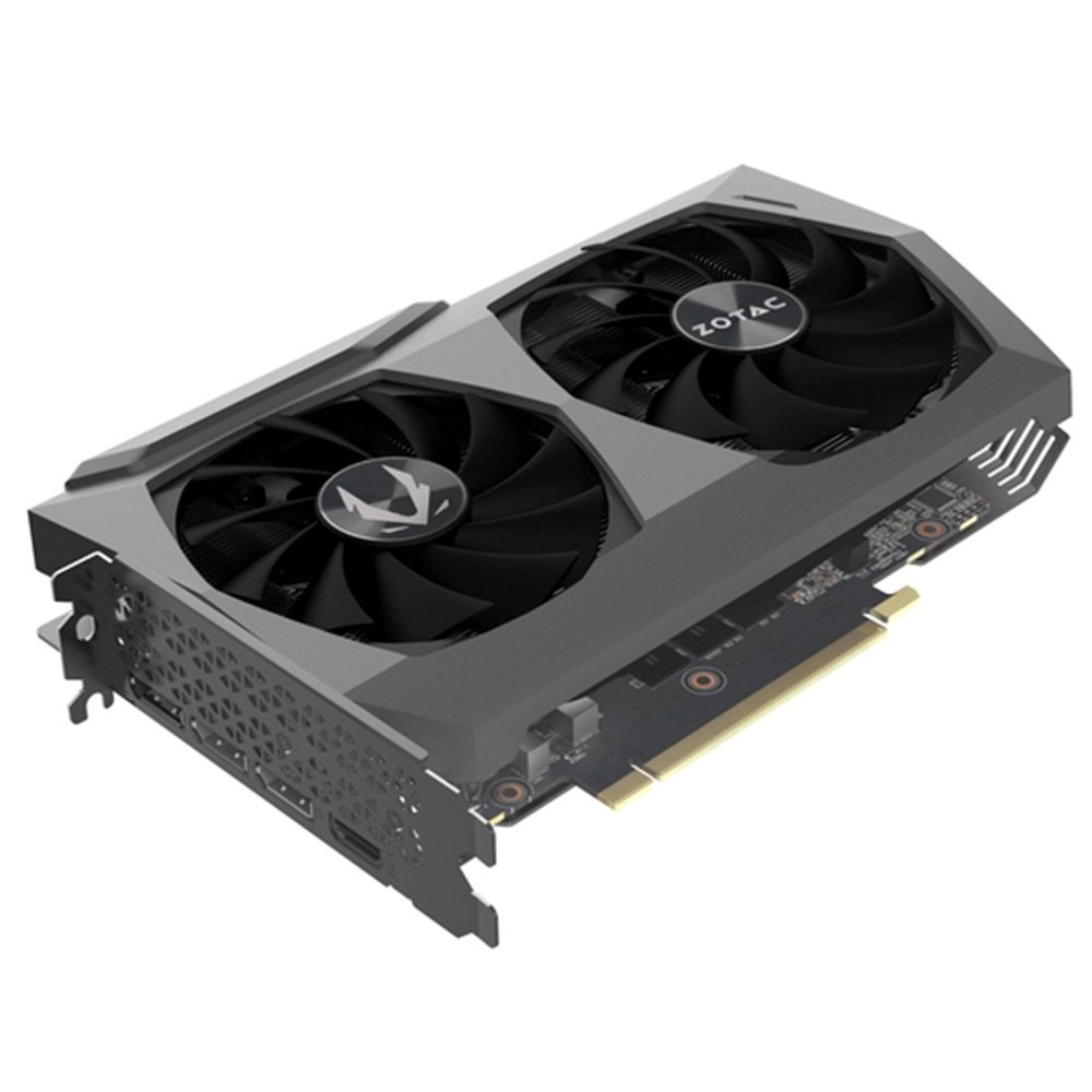 Imagem 3 de 6 do produto Placa de Vídeo RTX 3060 Ti Twin Edge Zotac Gaming GeForce, 8 GB GDDR6X, LED, DLSS, Ray Tracing - ZT-A30620E-10P