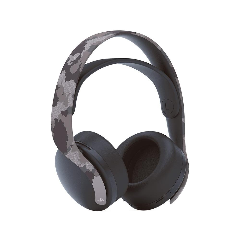 Headset Sem Fio PlayStation Pulse 3D, Drivers 40mm, PS5 e PS4, Camuflado -  1000030646