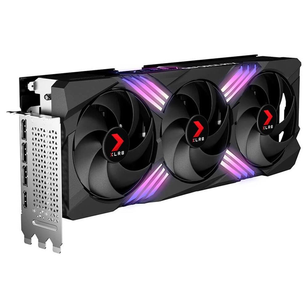 Placa de Vídeo RTX 4070 Ti XLR8 Gaming Verto Epic PNY NVIDIA GeForce, 12GB GDDR6X, RGB, DLSS 3, Ray Tracing - VCG4070T12TFXXPB1 Placa de Vídeo RTX 4070 Ti XLR8 Gaming Verto Epic PNY NVIDIA GeForce, 12GB GDDR6X, RGB, DLSS 3, Ray Tracing - VCG4070T12TFXXPB1