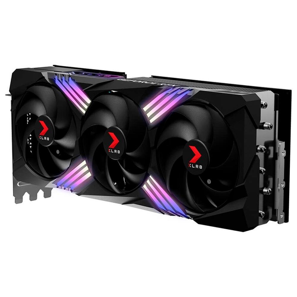 Placa de Vídeo RTX 4070 Ti XLR8 Gaming Verto Epic PNY NVIDIA GeForce, 12GB GDDR6X, RGB, DLSS 3, Ray Tracing - VCG4070T12TFXXPB1 Placa de Vídeo RTX 4070 Ti XLR8 Gaming Verto Epic PNY NVIDIA GeForce, 12GB GDDR6X, RGB, DLSS 3, Ray Tracing - VCG4070T12TFXXPB1