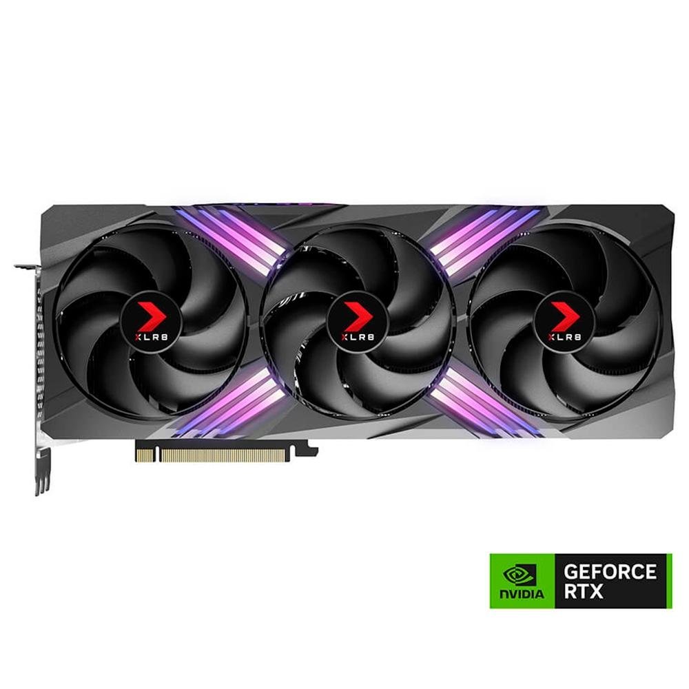 Placa de Vídeo RTX 4070 Ti XLR8 Gaming Verto Epic PNY NVIDIA GeForce, 12GB GDDR6X, RGB, DLSS 3, Ray Tracing - VCG4070T12TFXXPB1 Placa de Vídeo RTX 4070 Ti XLR8 Gaming Verto Epic PNY NVIDIA GeForce, 12GB GDDR6X, RGB, DLSS 3, Ray Tracing - VCG4070T12TFXXPB1