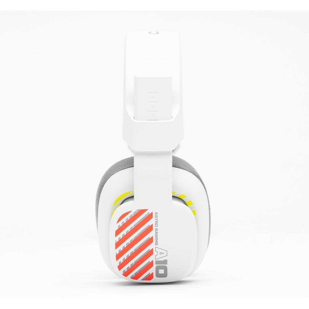 Imagem 5 de 10 do produto Headset Gamer Astro Gaming A10, Drivers 40mm, P3, PS e PC, Branco - 939-002063
