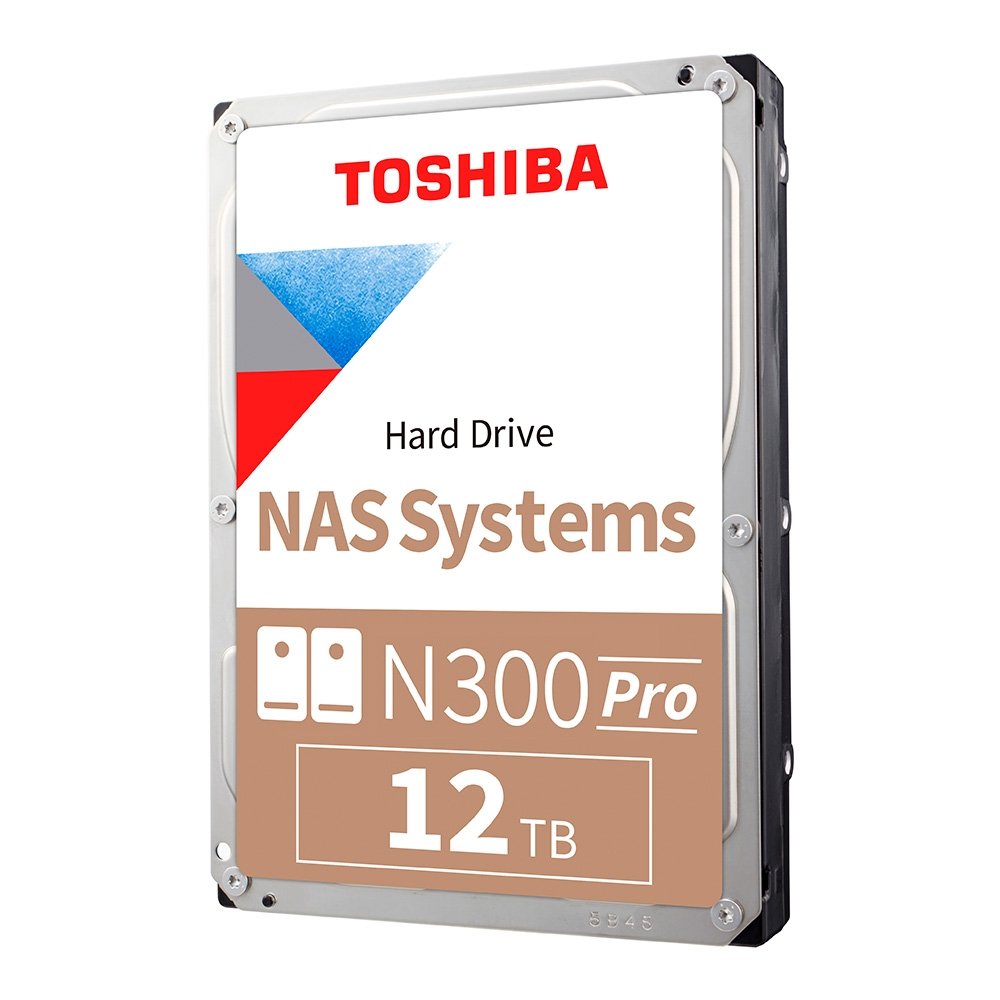HD Toshiba N300 Pro, NAS, 12TB, 3.5', 512MB, 7200RPM, SATA - HDWG51CXZSTB