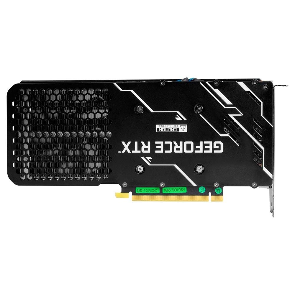 Imagem 8 de 12 do produto Placa de Vídeo RTX 3060 1-Click OC PCI-e Galax NVIDIA GeForce, 8GB, GDDR6, 128BIT - 36NSL8MD6OCC