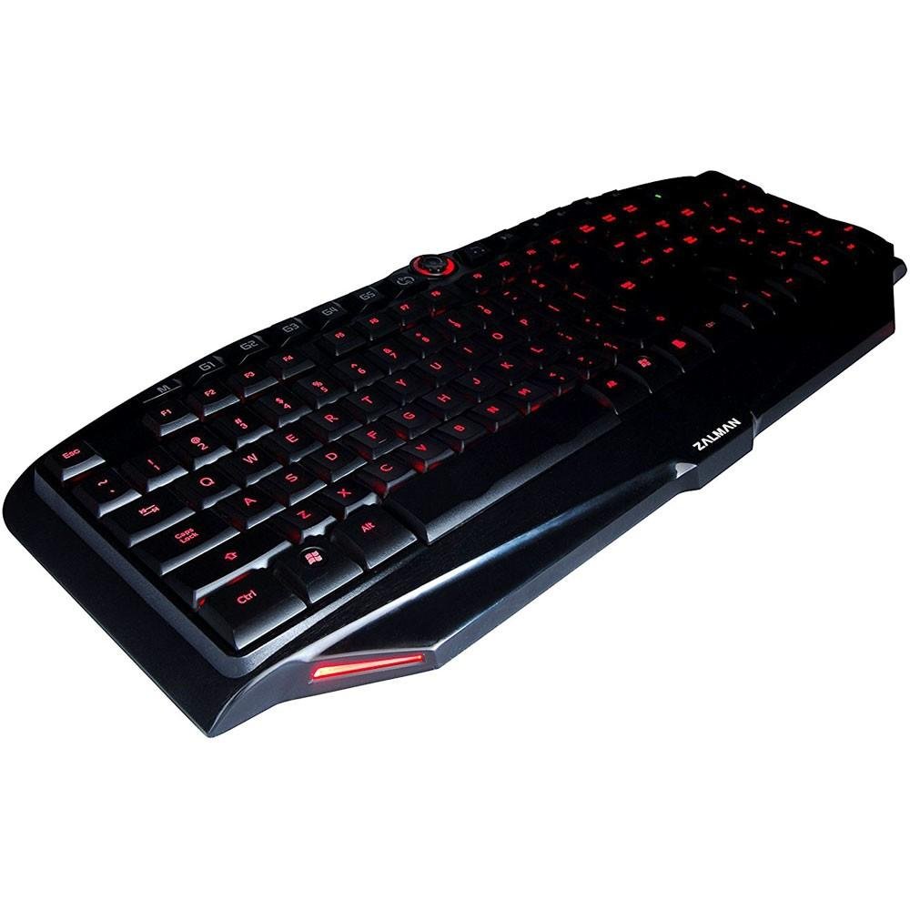 Imagem 7 de 8 do produto Teclado Zalman Gamer Com Fio Multimídia ZM-K400G USB