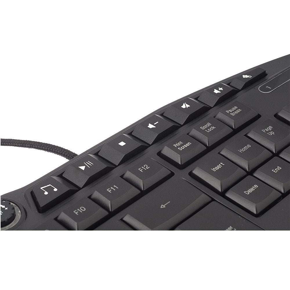 Imagem 2 de 8 do produto Teclado Zalman Gamer Com Fio Multimídia ZM-K400G USB