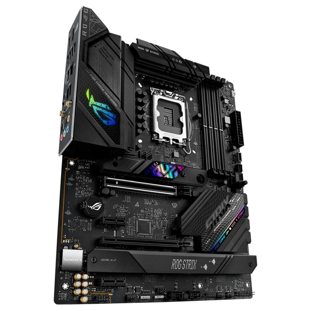 Placa-Mãe ASUS ROG STRIX B760-F Gaming Wi-Fi, Intel LGA 1700, ATX, DDR5, Wi-Fi, Preto - 90MB1CT0-M0EAY0 4