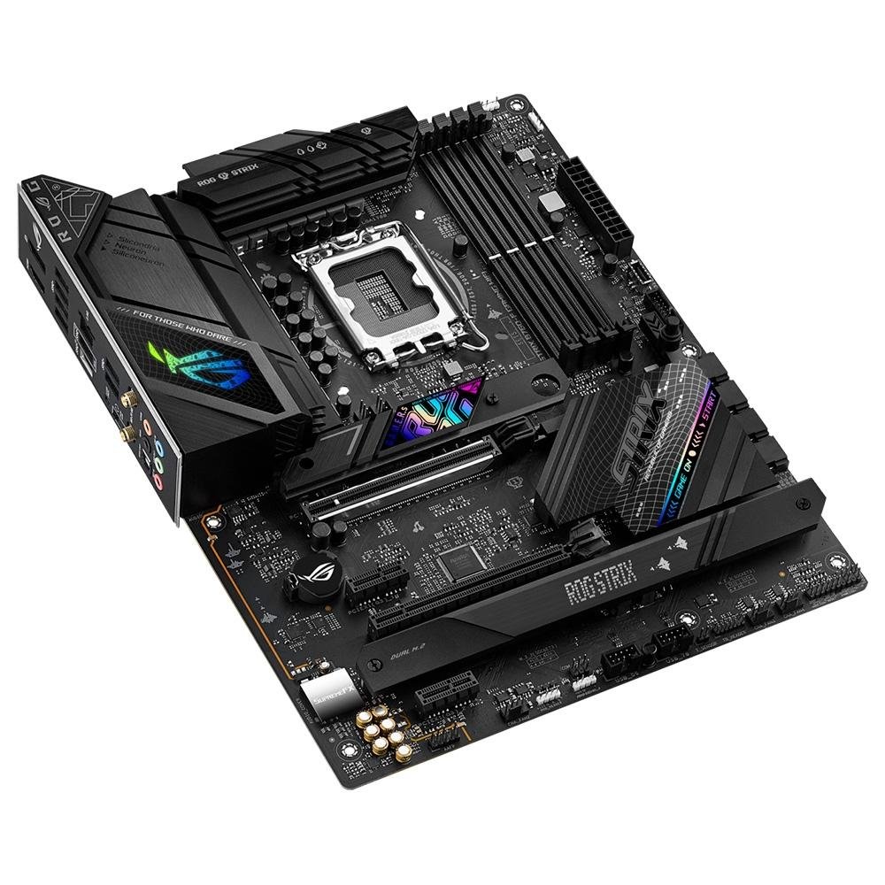 Placa-Mãe ASUS ROG STRIX B760-F Gaming Wi-Fi, Intel LGA 1700, ATX, DDR5, Wi-Fi, Preto - 90MB1CT0-M0EAY0 - view 5