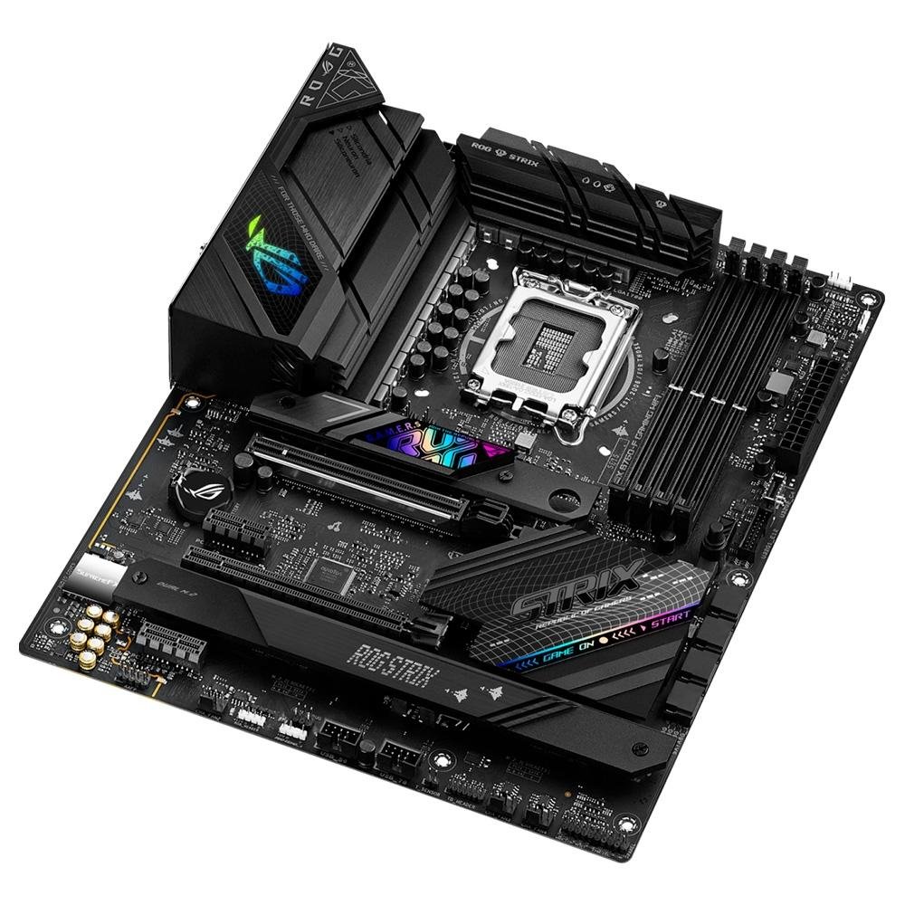 Placa-Mãe ASUS ROG STRIX B760-F Gaming Wi-Fi, Intel LGA 1700, ATX, DDR5, Wi-Fi, Preto - 90MB1CT0-M0EAY0 - view 6