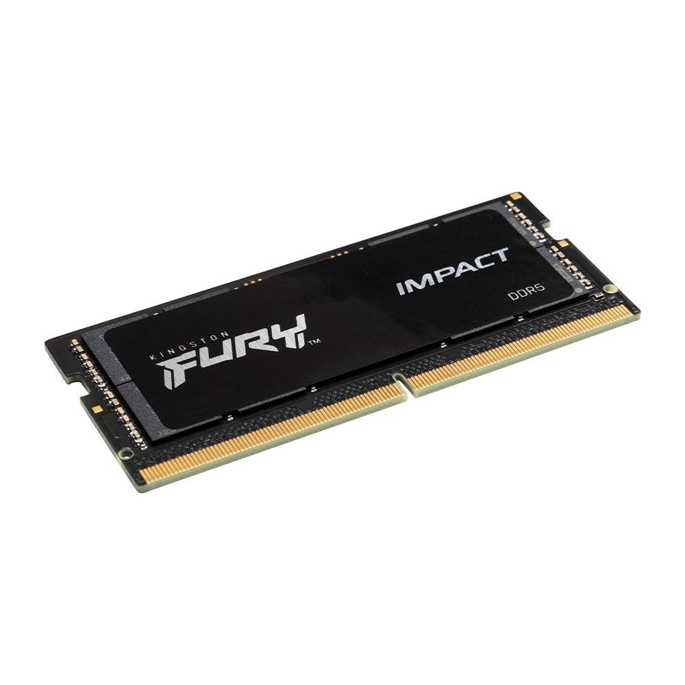 Memória RAM para Notebook Kingston Fury Impact, 8GB, 4800MHz, DDR5, CL38 - KF548S38IB-8 - view 2