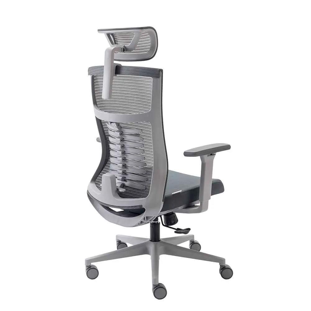 Imagem 4 de 6 do produto Cadeira Office Elements Vertta, Até 150 kg, Reclinável, Braços 3D, Cilindro Classe 4, Cinza - 70053