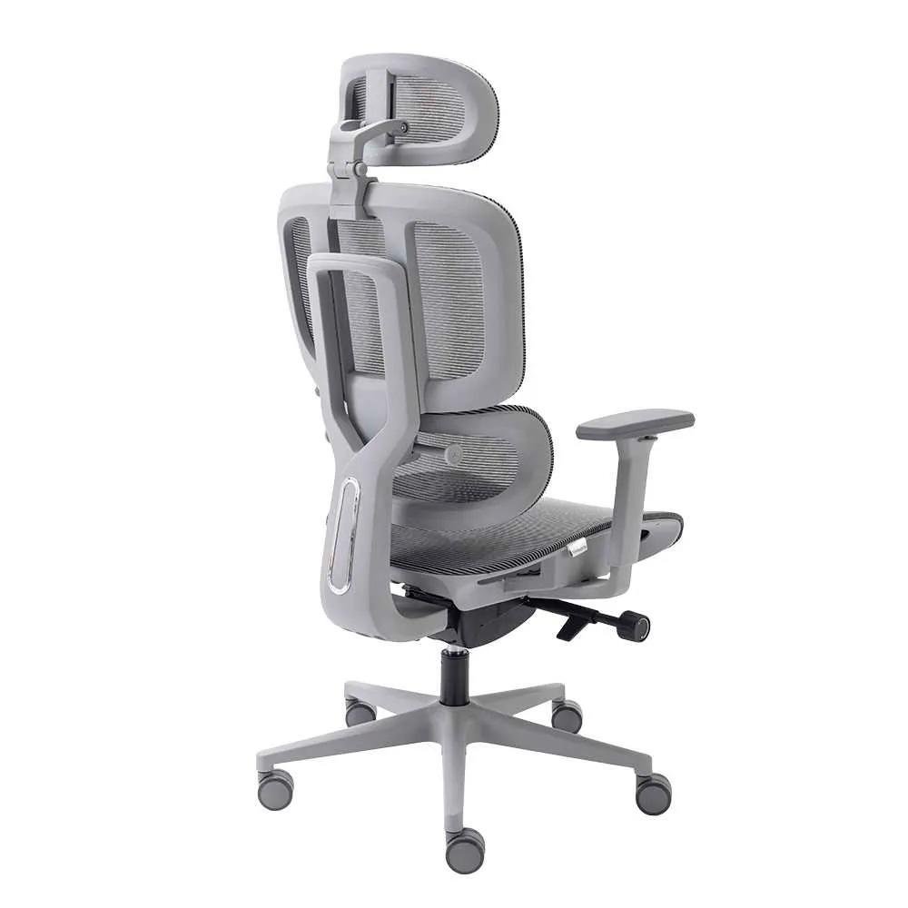 Cadeira Office Elements Sophy, Até 150 kg, Reclinável, Braços 3D, Cilindro Classe 4, Cinza - 70061 - view 5