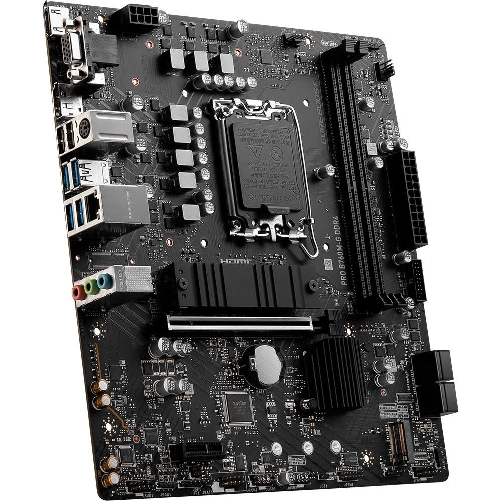 Placa Mãe MSI PRO B760M-G, Intel LGA 1700, mATX, DDR4 - PRO B760M