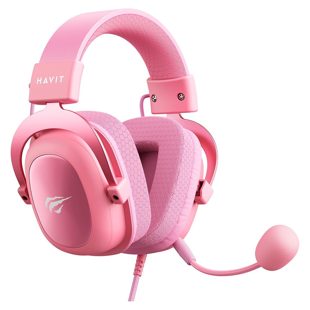Headset Gamer Havit H2002D, Drivers 53mm, P3, ( Balão.info) ONE e PS4, Rosa - HV( Balão.info - foto 2