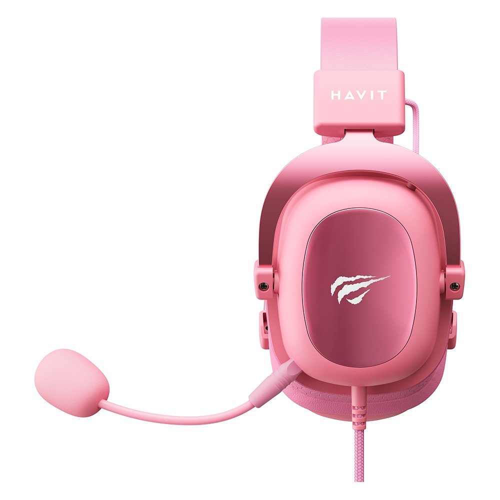 Headset Gamer Havit H2002D, Drivers 53mm, P3, ( Balão.info) ONE e PS4, Rosa - HV( Balão.info - foto 3