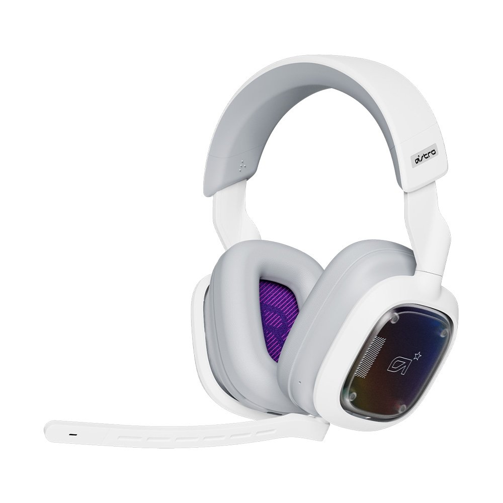 Headset Gamer Sem Fio Astro Gaming A30, Drivers 40mm, Bluetooth, PS e PC, Branco -  939-001993