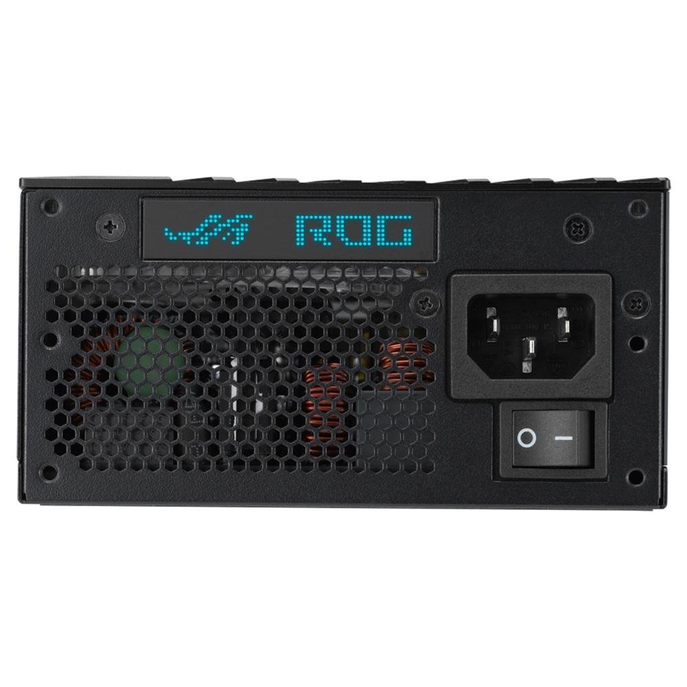 Fonte ASUS ROG Loki SFX-L, 1000W, 80 Plus Platinum, Modular, ARGB, Sem Cabo, Preto - 90YE00N1-B0BA00 Fonte ASUS ROG Loki SFX-L, 1000W, 80 Plus Platinum, Modular, ARGB, Sem Cabo, Preto - 90YE00N1-B0BA00