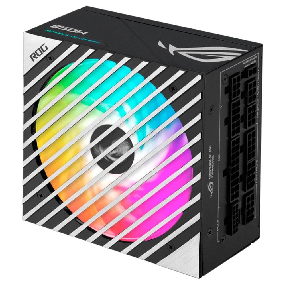 Fonte ASUS ROG Loki SFX-L, 850W, 80 Plus Platinum, Modular, PFC Ativo, Sem Cabo, Preto - 90YE00N3-B0BA00
