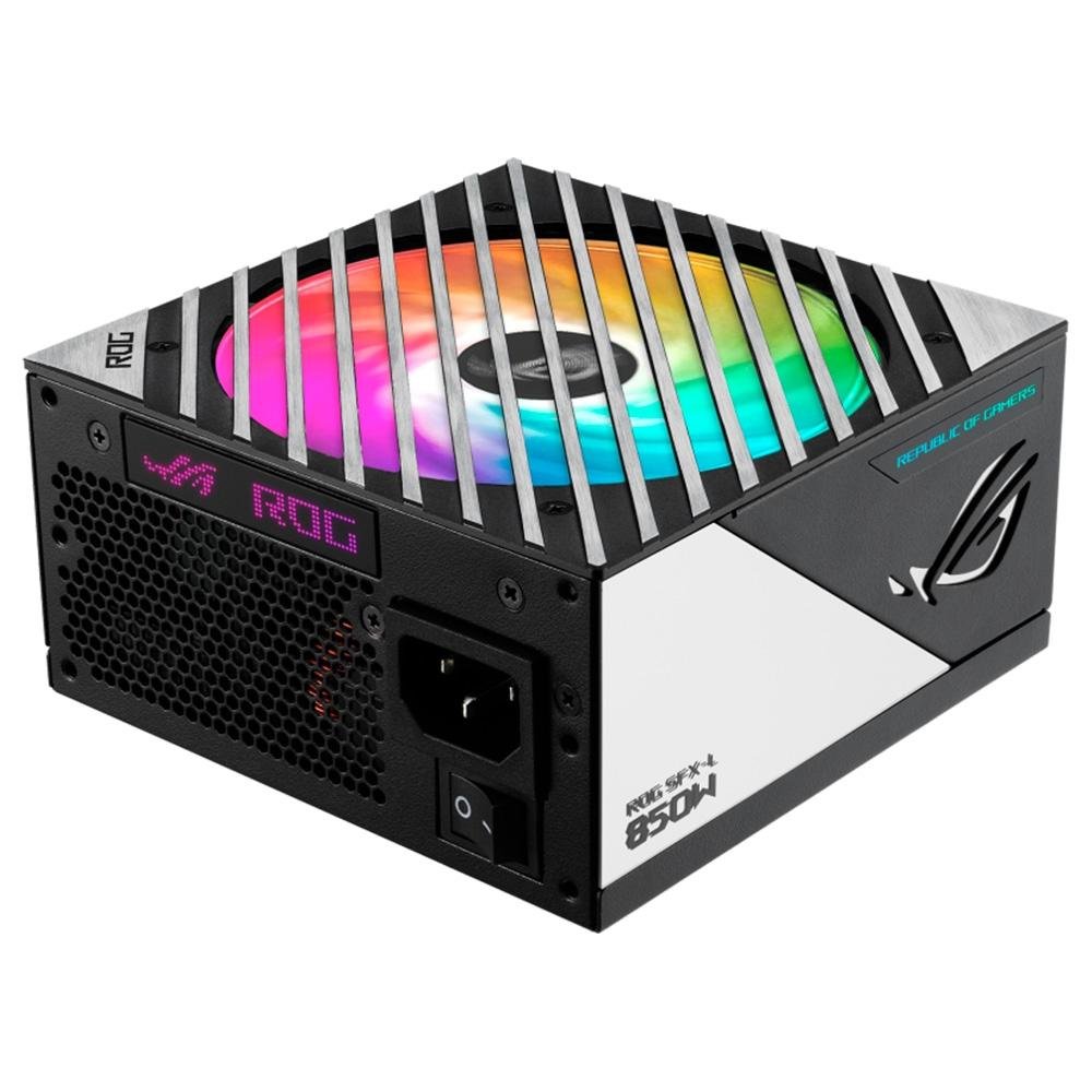 Fonte ASUS ROG Loki SFX-L, 850W, 80 Plus Platinum, Modular, PFC Ativo, Sem Cabo, Preto - 90YE00N3-B0BA00