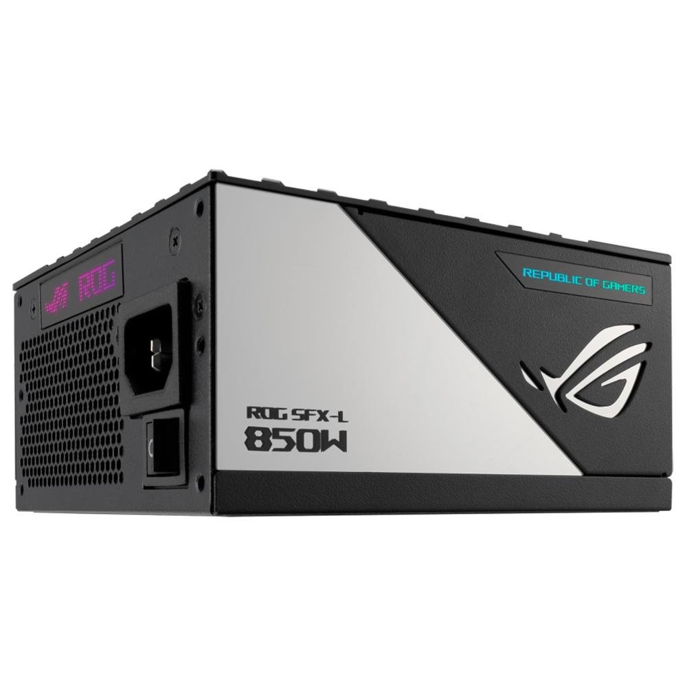 Fonte ASUS ROG Loki SFX-L, 850W, 80 Plus Platinum, Modular, PFC Ativo, Sem Cabo, Preto - 90YE00N3-B0BA00