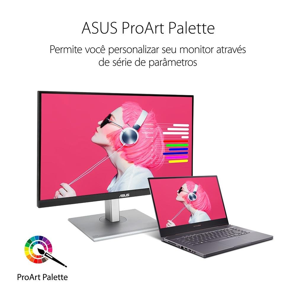 "Monitor Profissional ASUS ProArt 27"", QHD, IPS, Adaptive Sync, USB-C, Altura Ajustável, Som Integrado - PA278CV" - view 5
