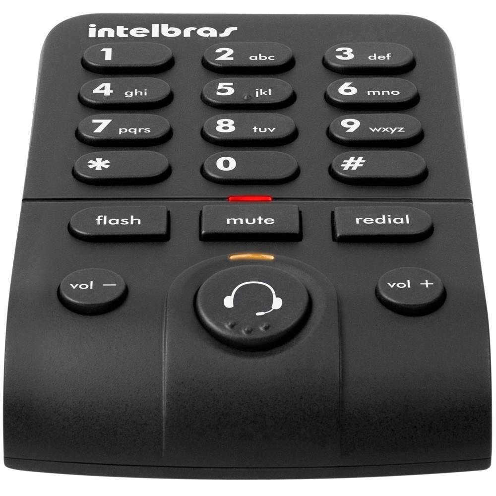 Telefone Intelbras Headset com Base Discadora HSB50 Telefone Intelbras Headset com Base Discadora HSB50