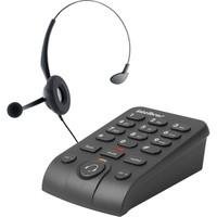 O HSB50 é um telefone Headset de alto desempenho, ideal para uso profissional intenso. Seu microfone com cancelamento de ruídos, proporciona transmiss