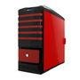Gabinete Pcyes ATX Memória Gamer Lion s/Fonte Vermelho-18637