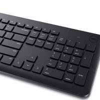 Teclado e Mouse Sem Fio Dell KM3322W, USB, ABNT2, Preto - 580-BBBB