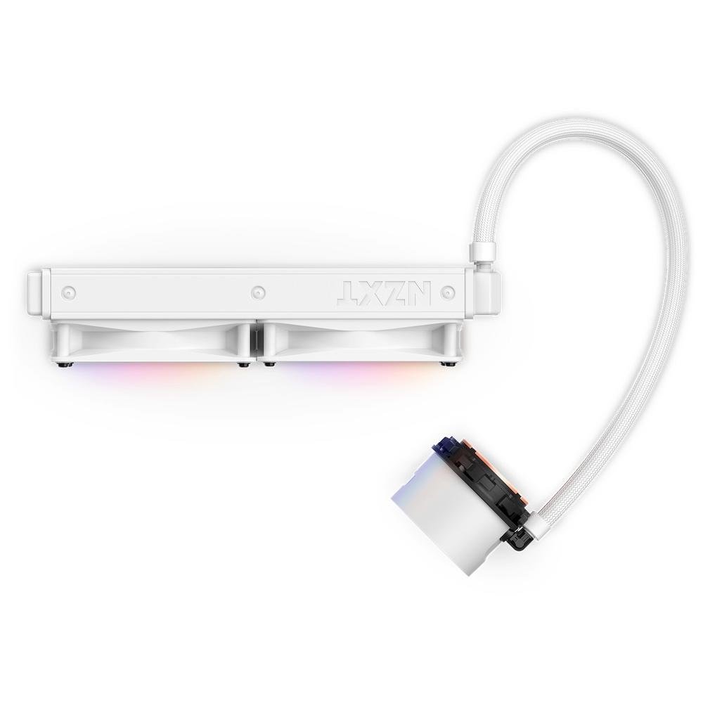 Water Cooler NZXT Kraken 240 RGB, 240mm, AMD/Intel, Branco - RL-KR240-W1 - view 3