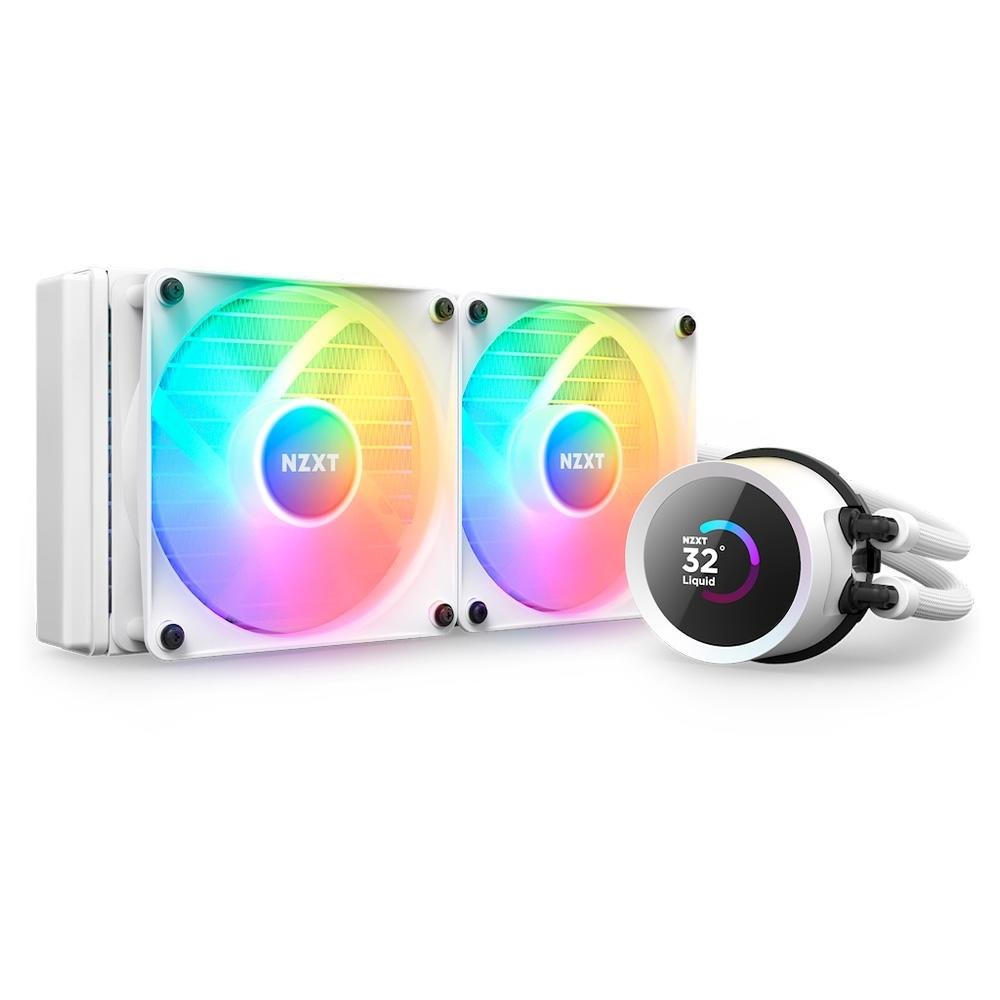Water Cooler NZXT Kraken 240 RGB, 240mm, AMD/Intel, Branco - RL-KR240-W1 4