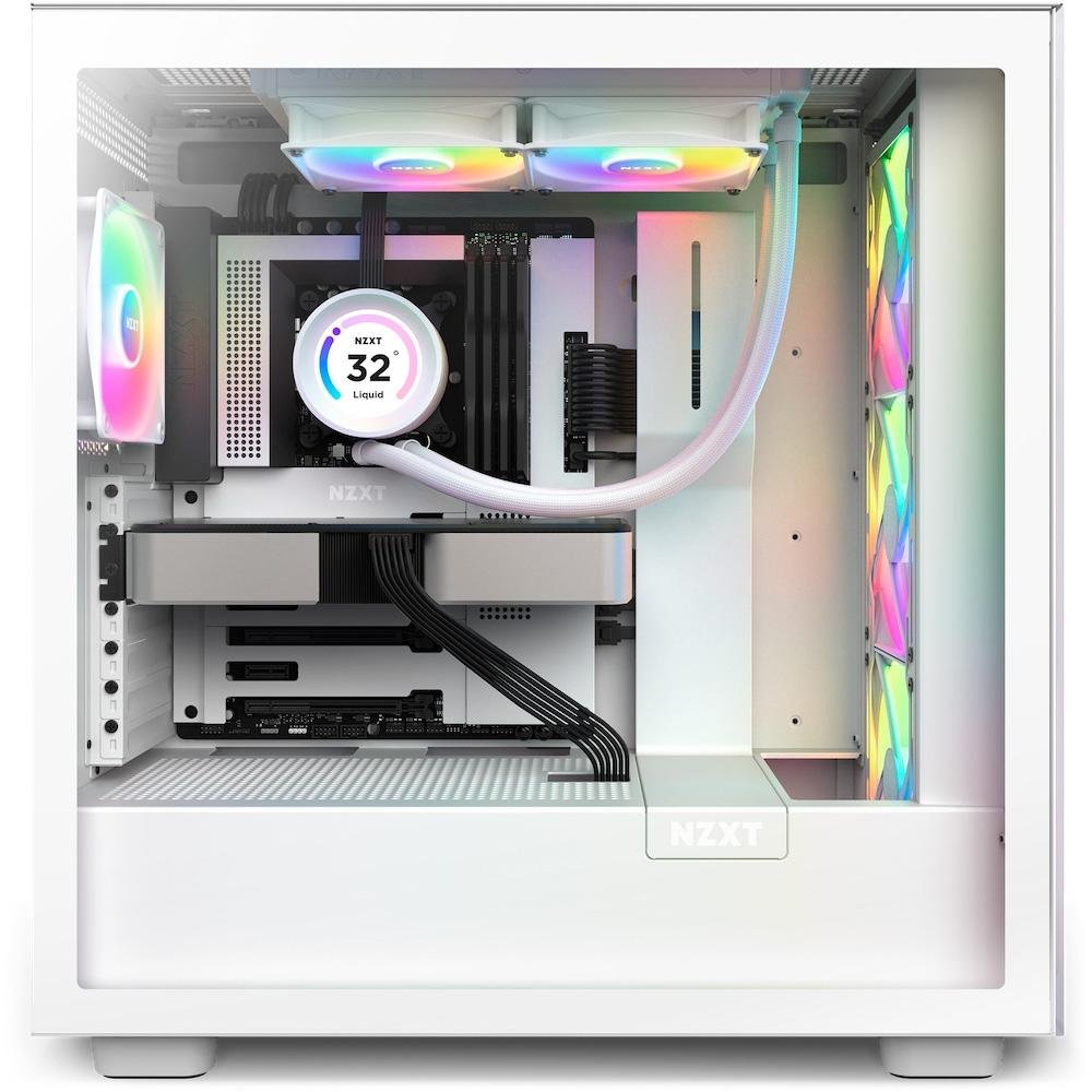 Water Cooler NZXT Kraken Elite 240, RGB, 240mm, AMD/Intel, Branco - RL-KR24E-W1 9