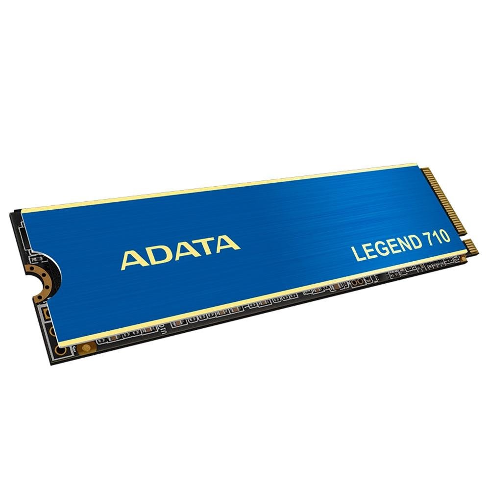 SSD Adata Legend 710, 1TB, M.2 2280, PCIe GEN3x4, NVMe 1.4, Leitura: 2.400 MB/s e Gravação: 1.800 MB/s, Azul - ALEG-710-1TCS