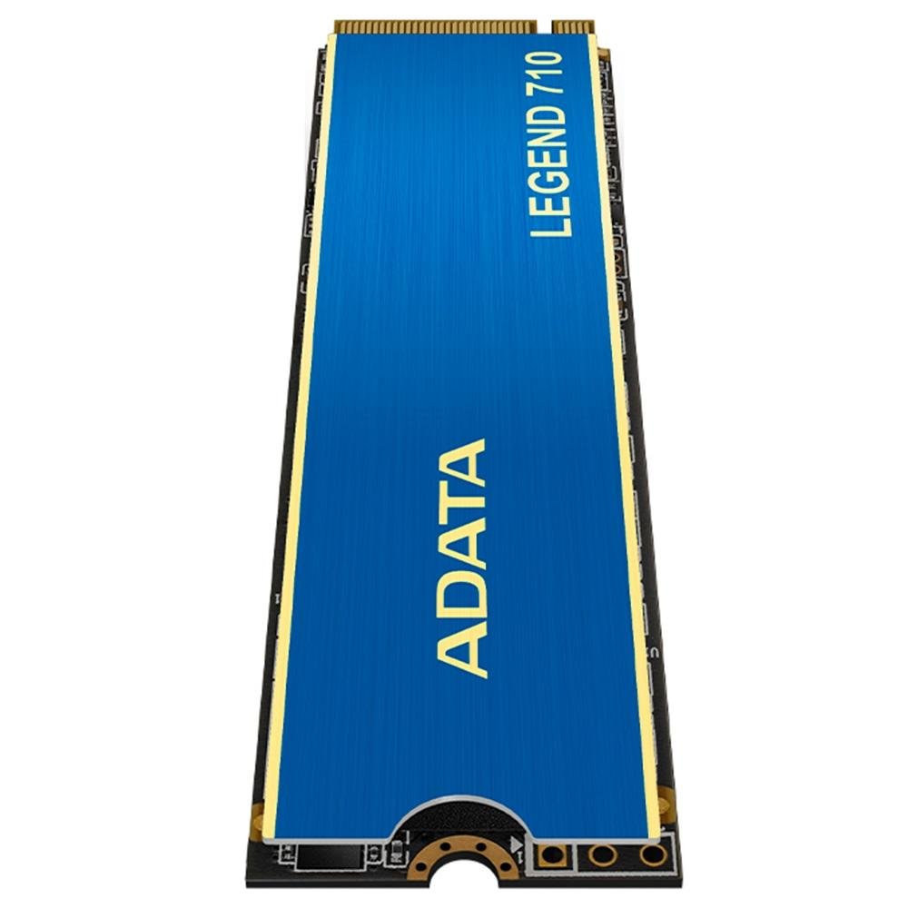SSD Adata Legend 710, 1TB, M.2 2280, PCIe GEN3x4, NVMe 1.4, Leitura: 2.400 MB/s e Gravação: 1.800 MB/s, Azul - ALEG-710-1TCS
