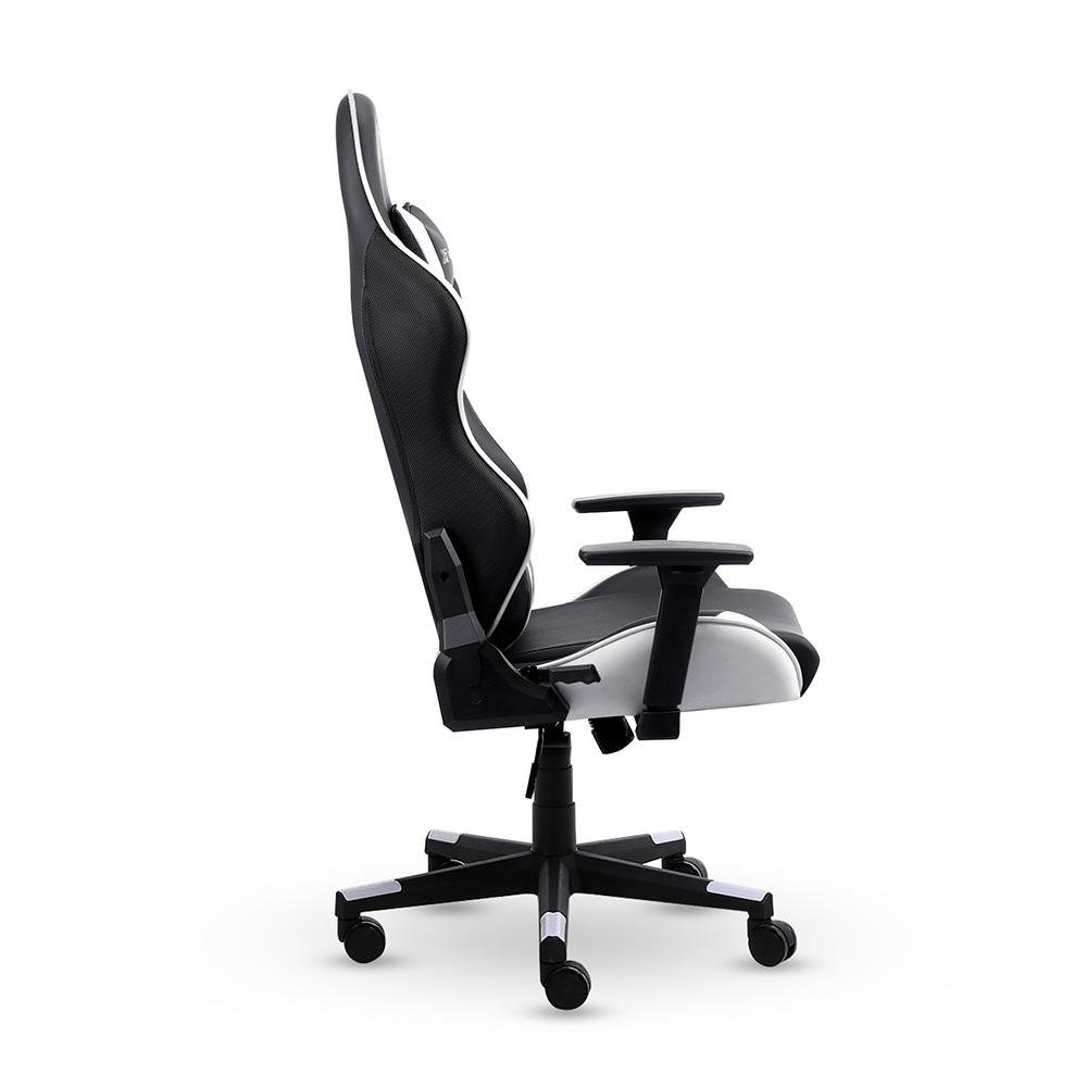 Cadeira Gamer XT Racer Viking Series, Até 120Kg, Com Almofadas, Reclinável, Descanso de Braço 3D, Preto e Branco - XTR-021 - view 3