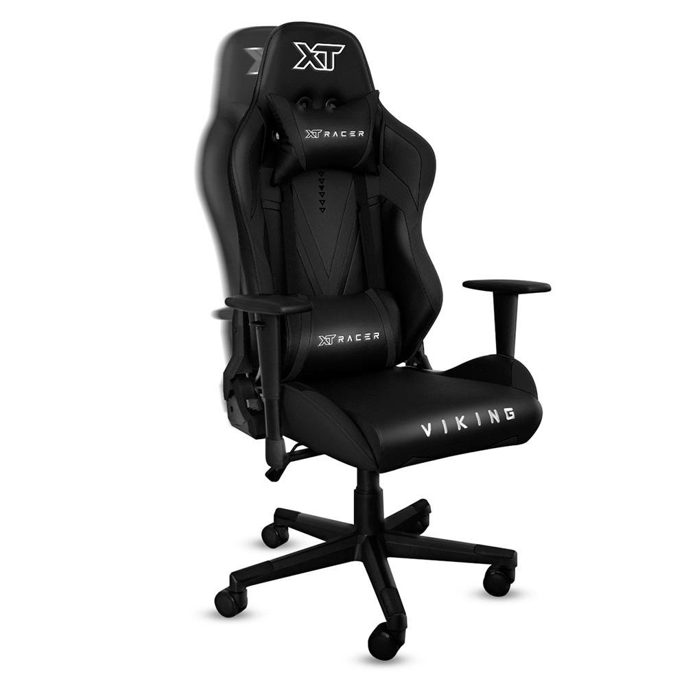 Cadeira Gamer XT Racer Viking Series, Até 120Kg, Com Almofadas, Reclinável, Descanso de Braço 3D, Preto - XTR-014 - view 6