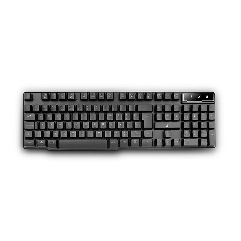 Teclado Semi Mecânico Gamer Rise Mode G1 Full, Membrana, USB, Preto - RM-TG-01-FB - view 5