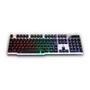 Teclado Gamer Semi Mecânico Rise Mode G1 Full, USB, Preto e Branco - RM-TG-01-BW