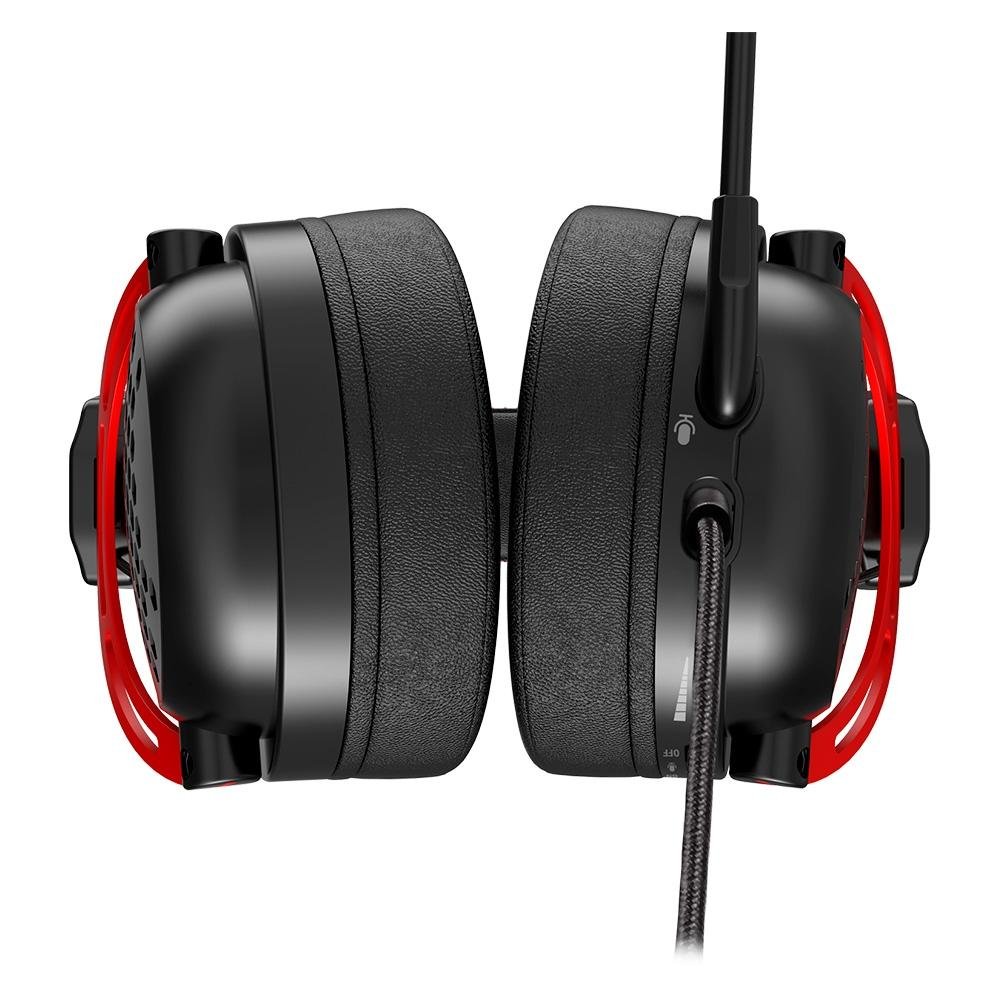 Headset Gamer Redragon Diomedes, Som Surround 7.1, Drivers 53mm, Preto - H388 Headset Gamer Redragon Diomedes, Som Surround 7.1, Drivers 53mm, Preto - H388