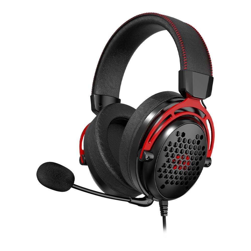 Headset Gamer Redragon Diomedes, Som Surround 7.1, Drivers 53mm, Preto - H388 Headset Gamer Redragon Diomedes, Som Surround 7.1, Drivers 53mm, Preto - H388