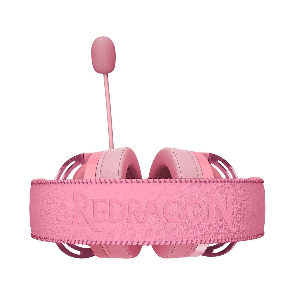 Headset Gamer Redragon Diomedes, Som Surround 7.1, Drivers 53mm, Rosa - H388-P - view 5