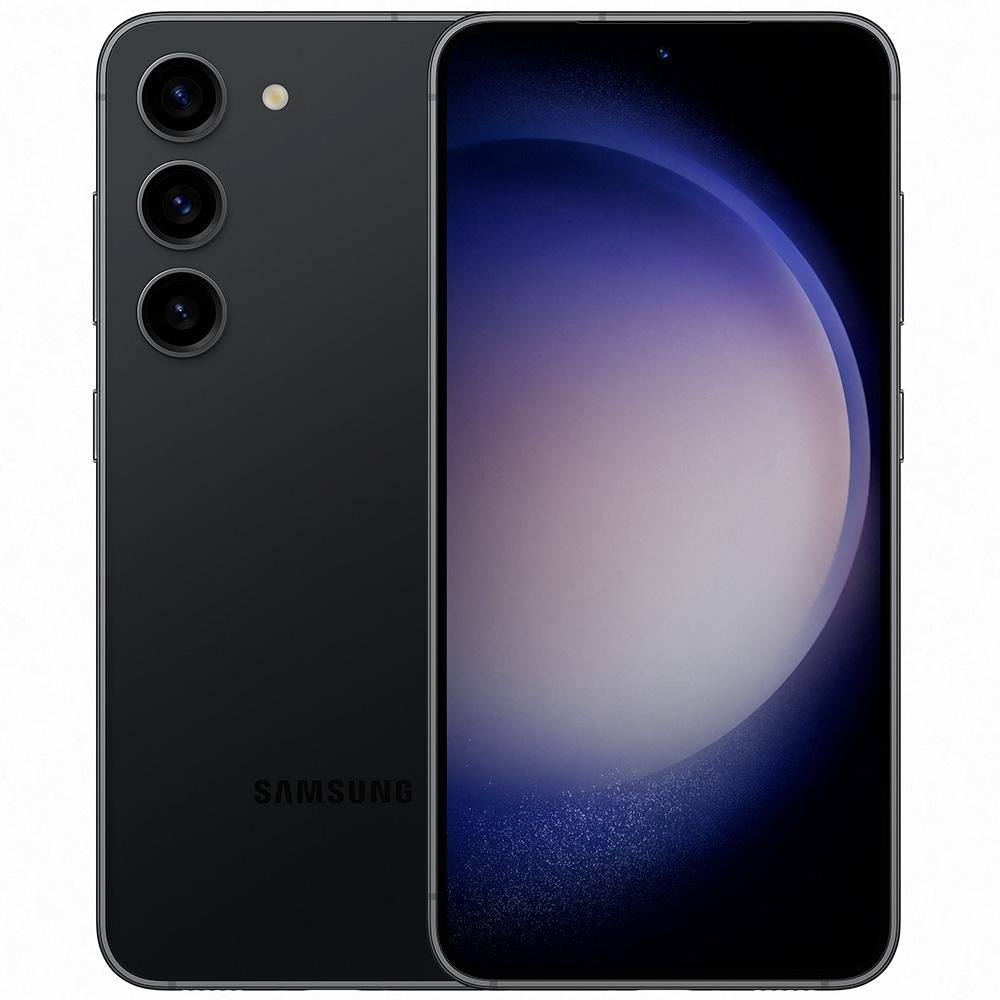 Smartphone Samsung Galaxy S23, 5G, 128GB, 8GB RAM, Octa Core, Câmera Tripla 50MP, Tela Infinita de 6.1, Preto - SM-S911BZKRZTO Smartphone Samsung Galaxy S23, 5G, 128GB, 8GB RAM, Octa Core, Câmera Tripla 50MP, Tela Infinita de 6.1, Preto - SM-S911BZKRZTO