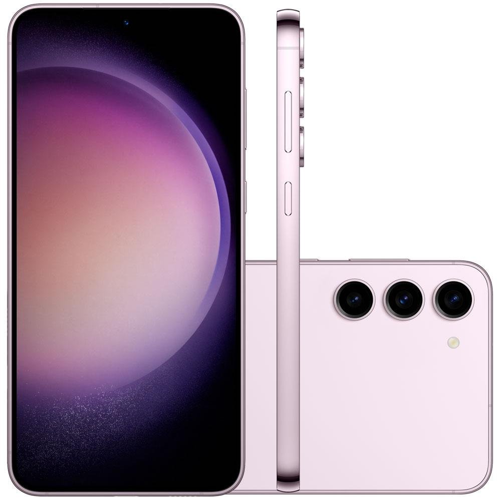 Smartphone Samsung Galaxy S23 Plus, 5G, 512GB, 8GB RAM, Octa Core, Câmera Tripla 50MP, Tela Infinita de 6.6, Violeta - SM-S916BLISZTO Smartphone Samsung Galaxy S23 Plus, 5G, 512GB, 8GB RAM, Octa Core, Câmera Tripla 50MP, Tela Infinita de 6.6, Violeta - SM-S916BLISZTO