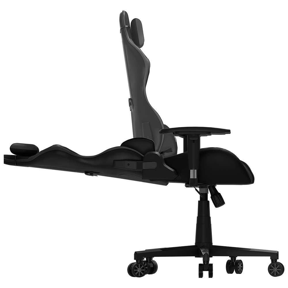 Cadeira Gamer Black Hawk, Até 140kg, Com Almofadas, Reclinável, Preto - CH05BK - view 4