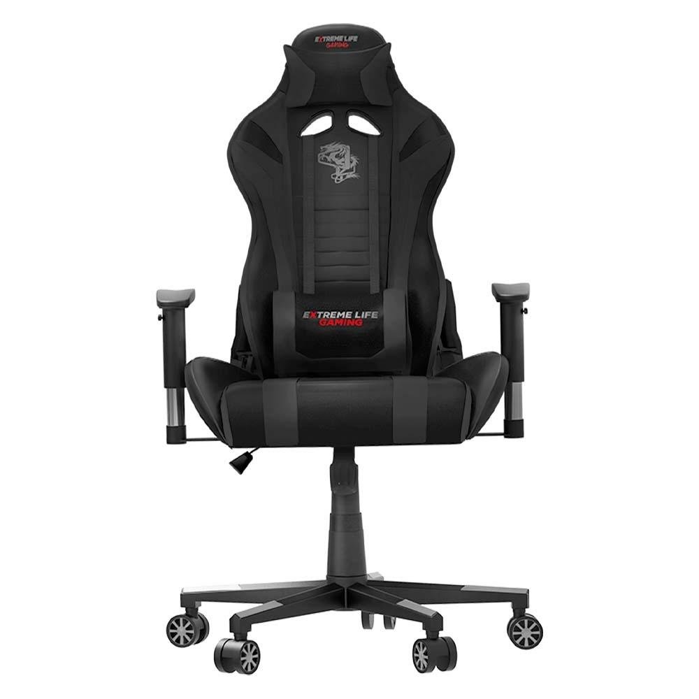 Cadeira Gamer Black Hawk, Até 140kg, Com Almofadas, Reclinável, Preto ( Balão.info - foto 7