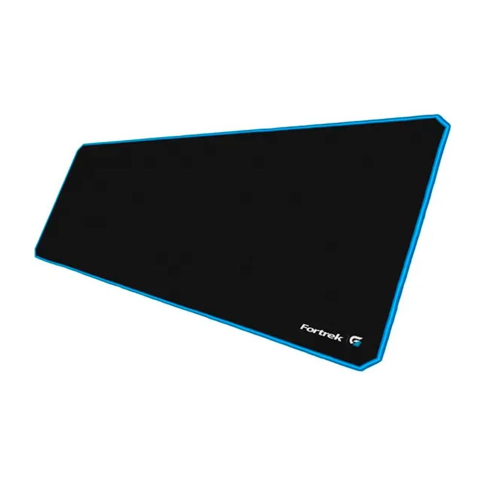 Imagem 3 de 5 do produto Mousepad Gamer Fortrek, Speed,  Grande, 800x300mm, Azul - MPG-103