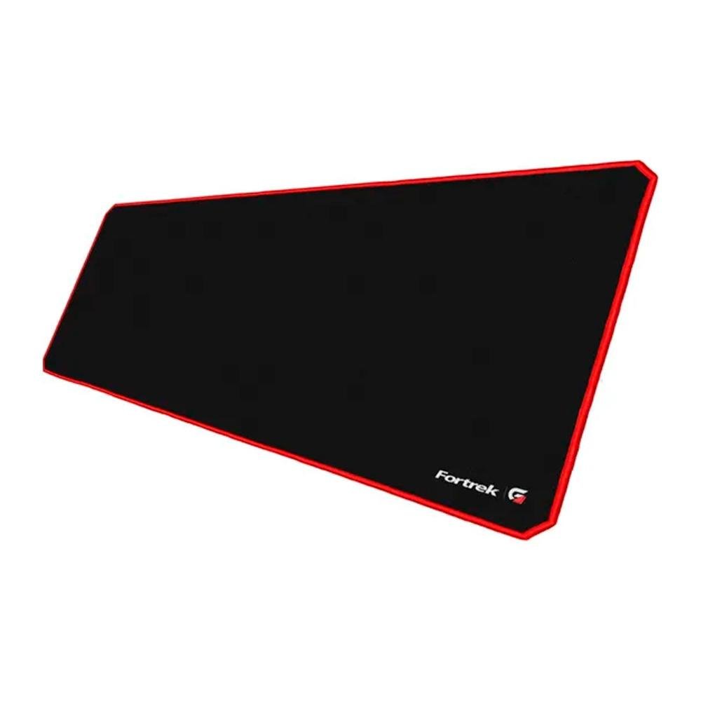 Imagem 3 de 5 do produto Mousepad Gamer Fortrek, Speed, Grande 800x300mm, Vermelho - MPG-103